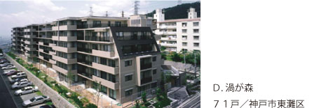 Ｄ．渦が森　71戸　神戸市東灘区